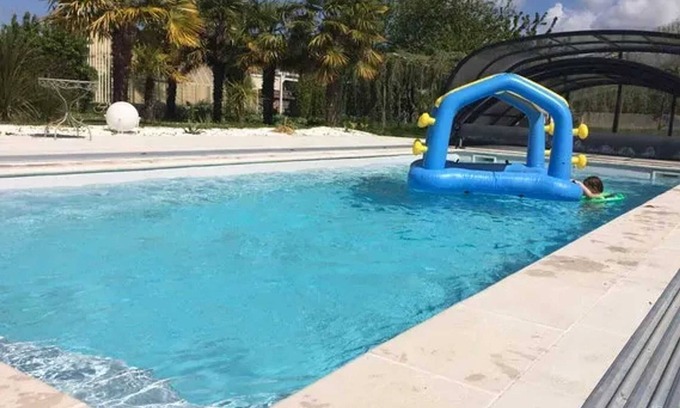 Saint-Martin-des-Entrees House | Homerez - House with Pool in Saint-Martin-des-Entrées