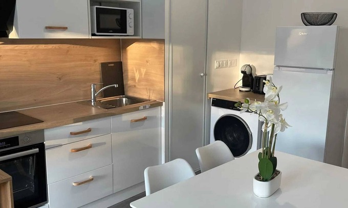 Chartres Apartment | Homerez - Cozy apartment in Chartres 52 m² balcony