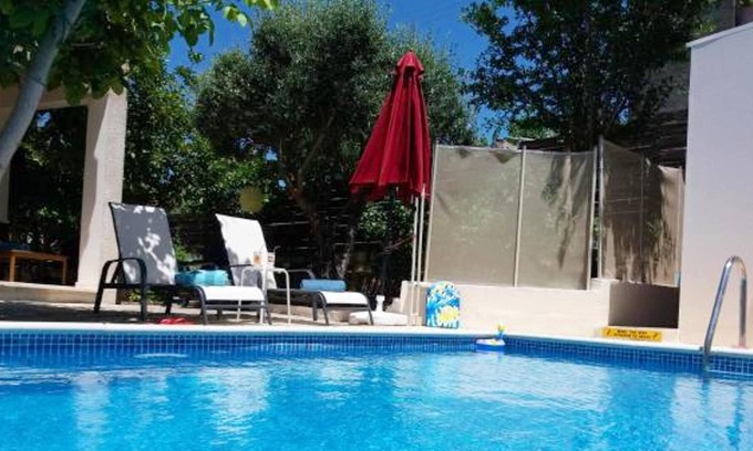 Kritou Tera Villa | Homerez - Villa for 6 ppl. with swimming-pool and sea view at Kritou Tera