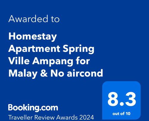 Ampang Jaya Apartment | Homestay Budget Ampang for Malay