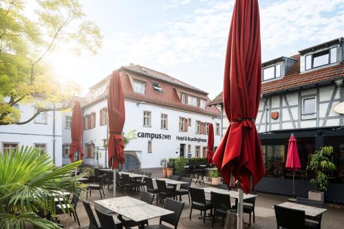 Ludwigsburg Hotel | Hotel CampusZwei Komfortable Doppelzimmer & Apartments mit Küche Zentral in Ludwigsburg ideal für Business & Langzeitaufenthalte optional mit Frühstück