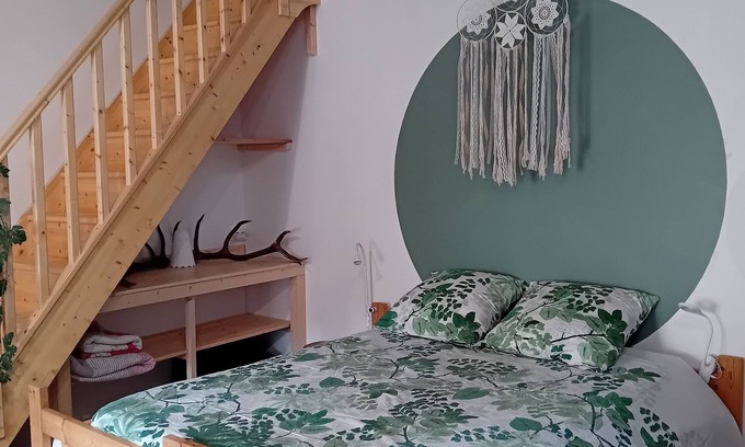 La Tour-Sur-Orb House | House 110m² Le gîte de la Source Boussagues, medieval village