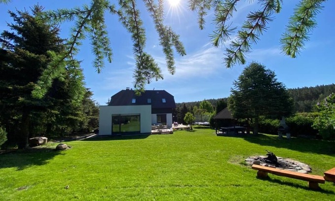 gmina Wolin House | House DANUTA, direct at Wolin National Park, 4 bedrooms, 4 bathrooms, SAUNA.
