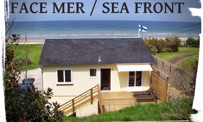 Vierville-sur-Mer Villa | House facing the sea - Omaha Beach - EXCEPTIONAL AND ONLY!