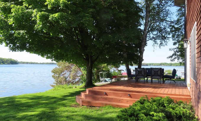 Grandy House | Ideal Summer Getaway! Two-story lake home on Rush Lake near Rush City/Cambridge