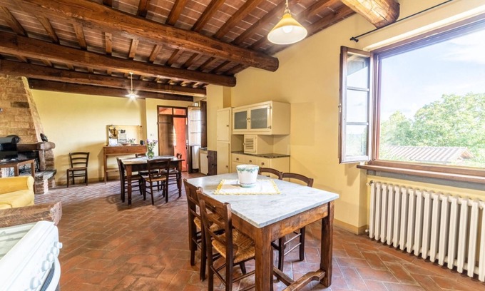 Marciano della Chiana Apartment | "Il Querciolo" Apartment "Frutteti" for 8+2 people in a farmhouse in Valdichiana, in the herat of Tuscany