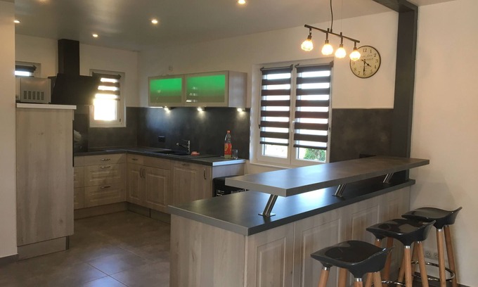 Ribeauville House | Individual 3-star house (chalet), 7 square meters garden and 20m2 terrace