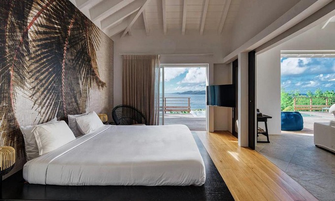 Pointe Milou Villa | Infiniti 1 BR Private Luxury Villa Breath Taking View in St Barth