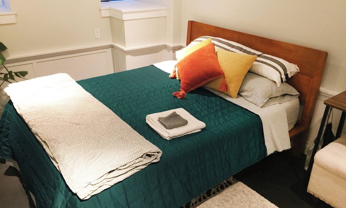 Historic Downtown Apartment | Jersey City Moroccan Hideaway