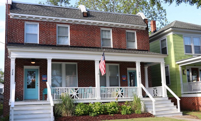 Cape Charles House | Just a few steps from the beach and 3 blocks from downtown!