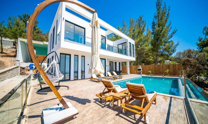 Uzumlu Villa | kalkan üzümlü bölgesinde 10 kişilik lüx villa