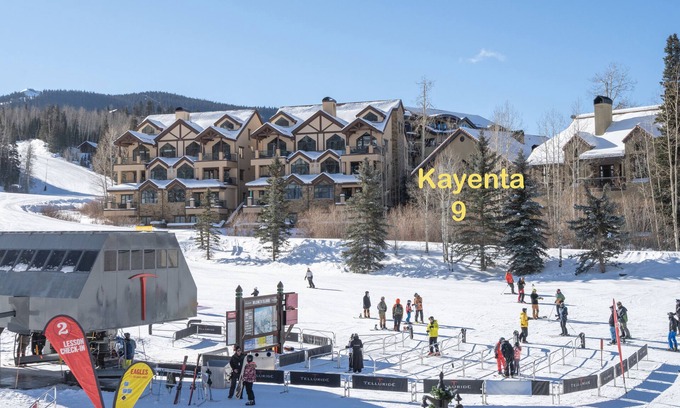 Mountain Village Condo | Kayenta 9, Close to Gondola ski in-out, King, Queen Bunk, 2 bed/2bath, Renovated
