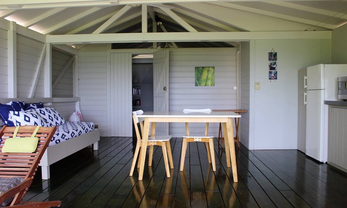 Capesterre-de-Marie-Galante House | Kaz a Math Charming bungalow with sea view and swimming pool