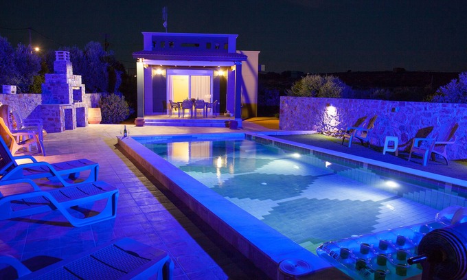 Anopolis House | Kevin House with private pool near the sea