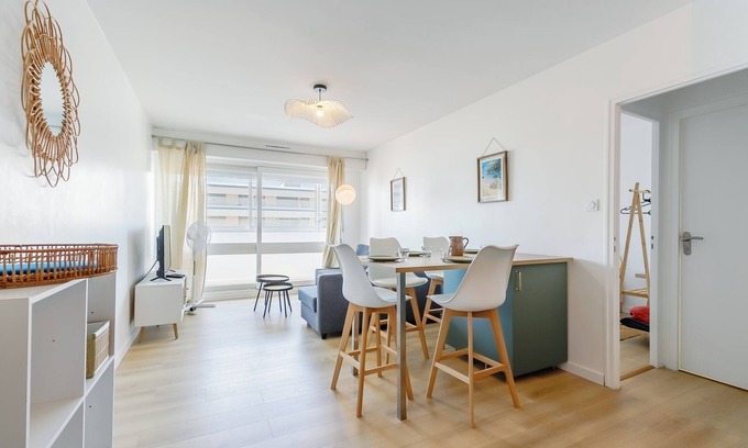 Saint-Hilaire-de-Riez Apartment | L'Océanide - Vue mer - Parking