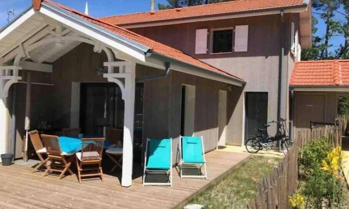 La Teste-de-Buch House | La Cigale du Pyla, au Cœur de L'écoquartier Avec Piscine Commune