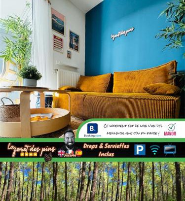 Labenne Apartment | La Forêt des Pins - Free Check-In - Wifi - Parking Privé - Netflix - Draps & Serviettes inclus
