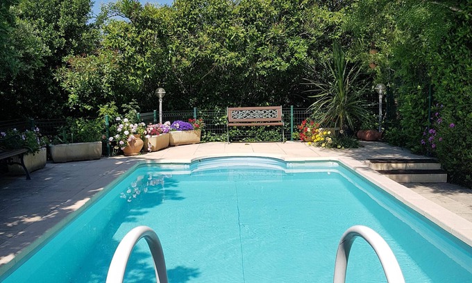 La Garde Apartment | LA GARDE 83 between Sea and Mountain F2 in ground floor Villa/private swimming pool. .