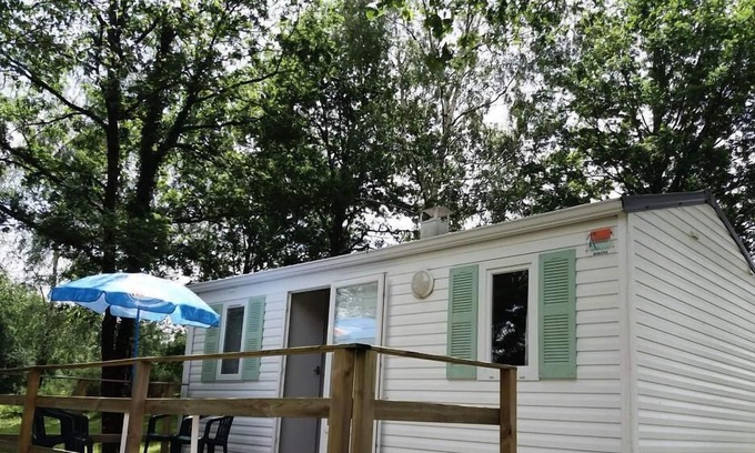 Abjat-sur-Bandiat House | La Ripole campsite *** - Super Mercure 3-room mobile home for 5 people