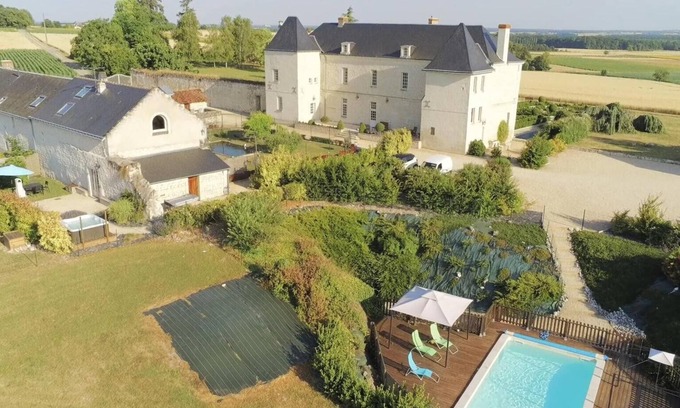 Lerne House | LA VOLIERE DE LA GENTILHOMMIERE 3* SPA/PISCINE and Birds view!