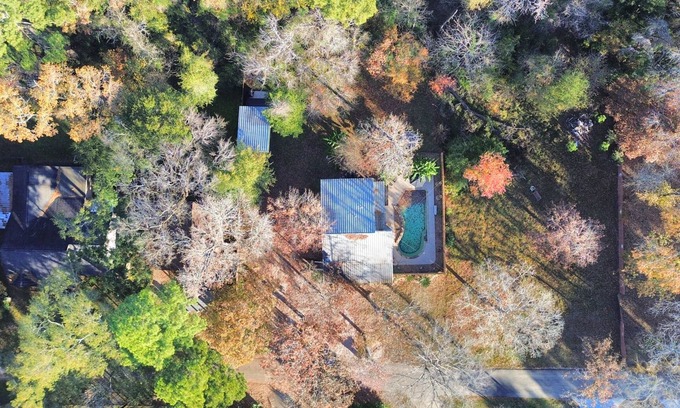 Montgomery House | Lake Conrore Pool Oasis with Tiny Home