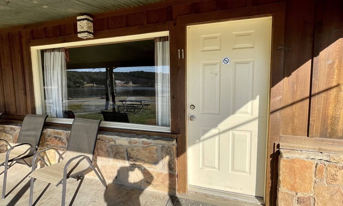 Graham Cabin | Lake front Cabin #11 with Porch