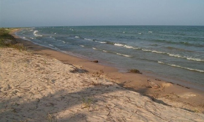 Jacksonport Condo | Lake Michigan Sand Beachfront Condo, Spectacular Views, sunrise, WiFi, 2nd floor