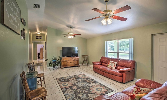 Clewiston House | Lake Okeechobee Fishing Retreat w/Fire Pit!