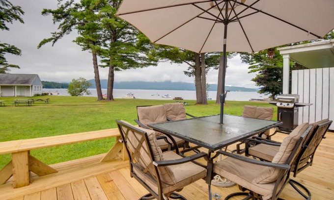 Bridgewater Apartment | Lakefront Bristol Vacation Rental - Hike and Ski!