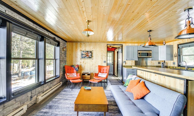 Tower Cabin | Lakefront Cabin on Lake Vermilion: Dock, Boat Lift