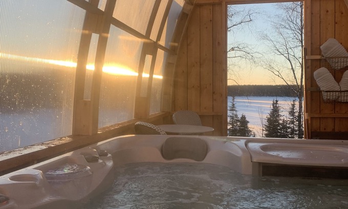 Susitna North Cabin | lakefront cabin with boats, sauna, hot tub, fire pits, trails, fishing gear