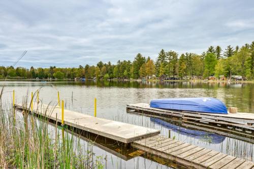 Baldwin House | Lakefront Group Getaway with Dock in Baldwin!