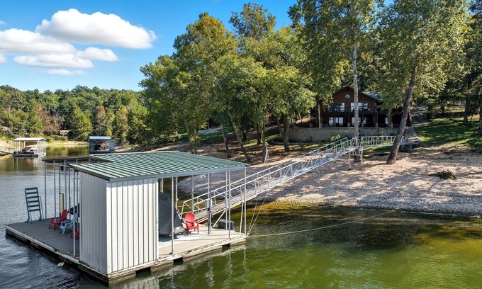 Jay House | Lakefront Luxury Log Cabin on Grand Lake O’ the Cherokees