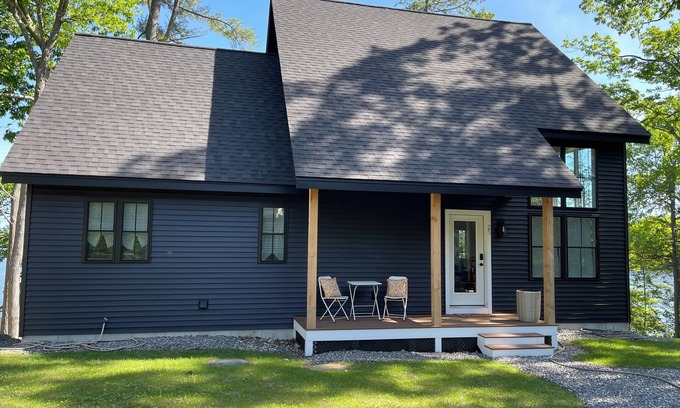 Kingston House | Lakeside at Sunset Point, Kingston Lake, NH