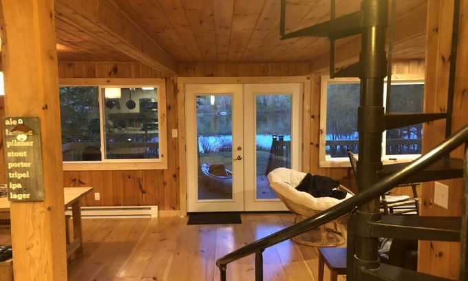 Hartland Cottage | Lakeside Cottage in the Heart of Maine on Tranquil Great Moose Lake!