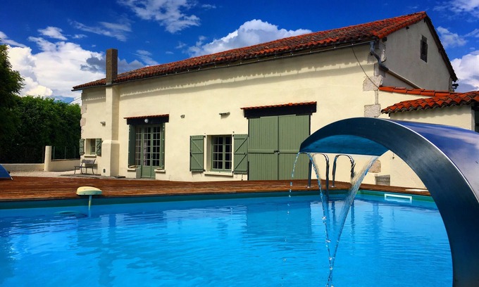 Genouille Other | Large 4-Bedroom Farmhouse With Heated Swimming Pool For Your Exclusive Use