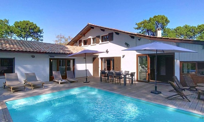 Lacanau-Ocean House | Large 5 bedrooms villa for 10 people with private pool, close to beaches - Lacanau Océan