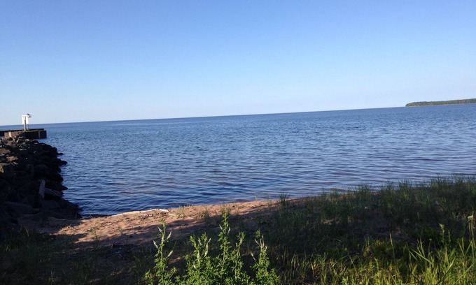 Big Bay House | Large home located on the shores of Lake Superior and Big Bay Harbor of Refuge