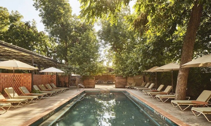 Barton Heights House | Large King Bed at The Carpenter Hotel, Pool, Pets Allowed!