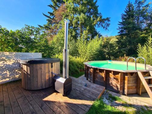 Weiterswiller Ski Chalet | Le Chalet Cosy piscine et spa