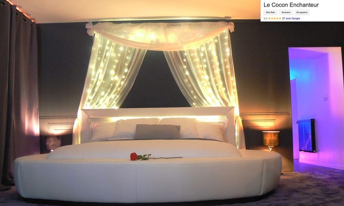 Plelan-le-Grand House | Le Cocon Enchanteur: a private gîte/JACUZZI/romantic night for two