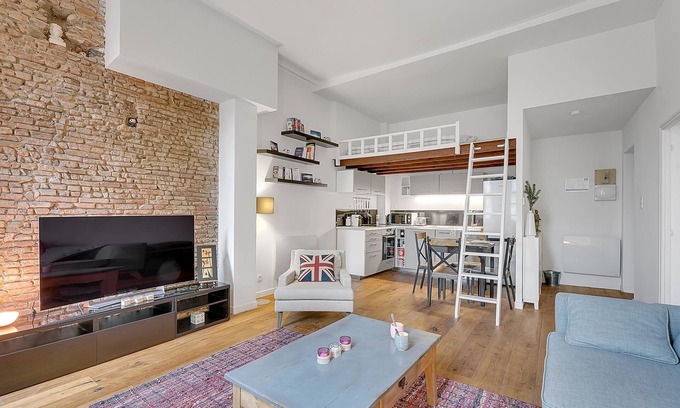 Arnaud Bernard Apartment | LE CODRUS - Charmant appartement dans l'hyper centre toulousain