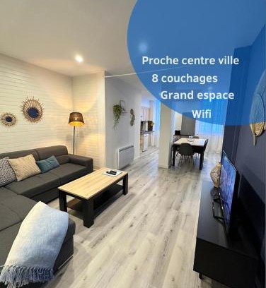Nay Apartment | LE COSY - Classé 3 étoiles - Nay centre - Appartement