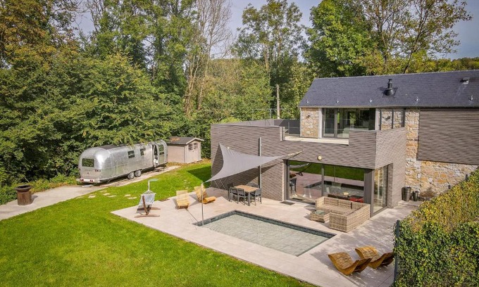 Fays Apartment | Le Fermage - logement avec piscine, sauna et jacuzzi