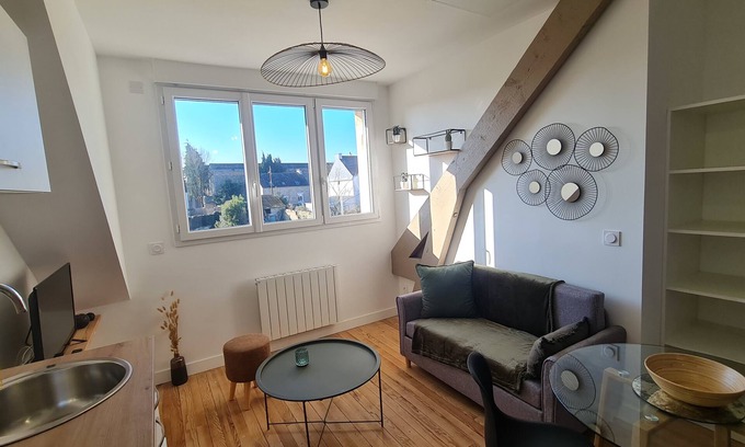 Hennebont Apartment | Le Jaures 6 - T2 - Dernier Etage