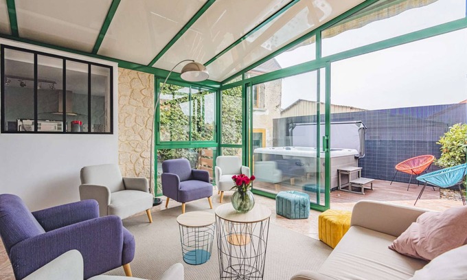 Dormans House | Le Logis du Marquis - Jacuzzi - Billard