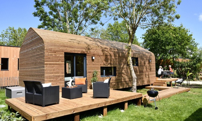 La Bree-les-Bains Cabin | Le petit Nid des jardins d'Iode proche mer N° 18