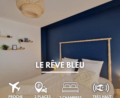 Blagnac Apartment | Le Rêve Bleu Jardin Parking Aéroport MEETT
