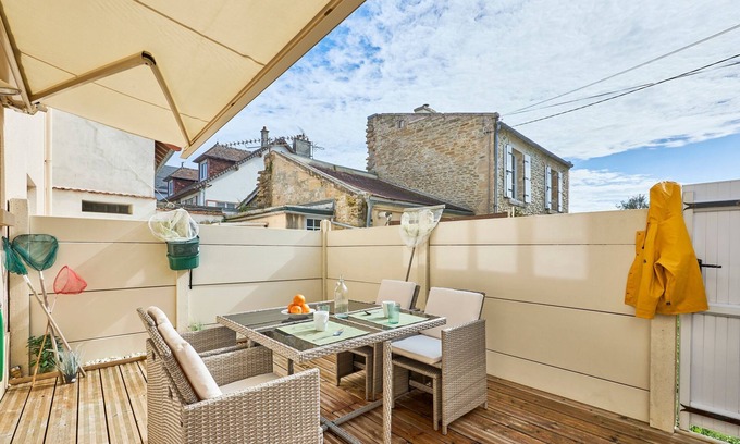 Coeur de Nacre Apartment | Les Violettes - Appt à 200 m de la plage