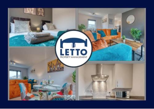 Peterborough House | Letto Serviced Accommodation -Sleeps 5 - PE7 - FREE Parking